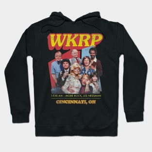 wkrp in cincinnati colours retro Hoodie